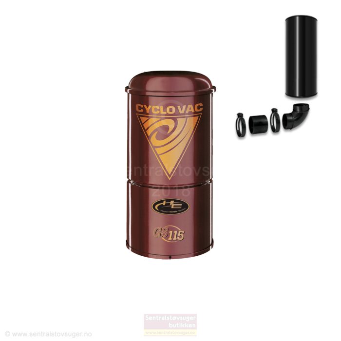 Cyclo Vac GS115 sentralstøvsuger