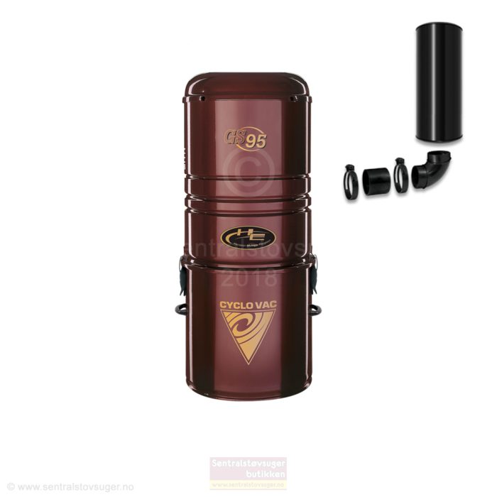 Cyclo Vac GS95 sentralstøvsuger