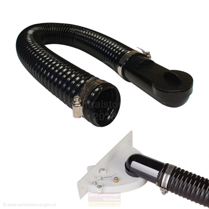 Flexislange for tilkobling mellom feieluke og røropplegg