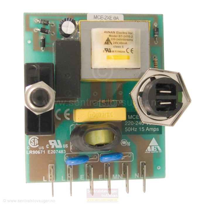 Styrestrømskort / kretskort for sentralstøvsuger ELECIR02