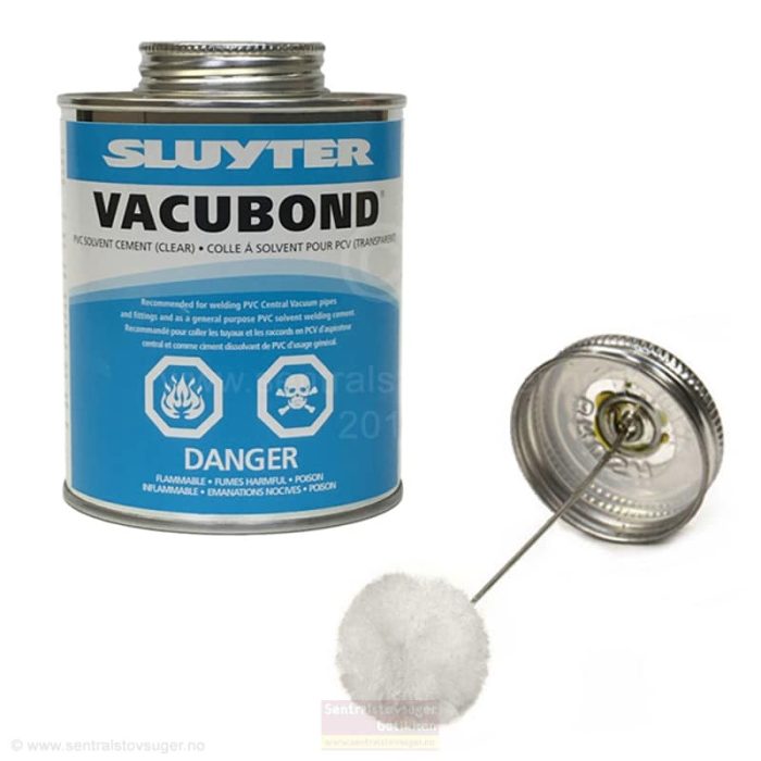 Lim for støvsugerrør og deler - stor flaske 200 ml