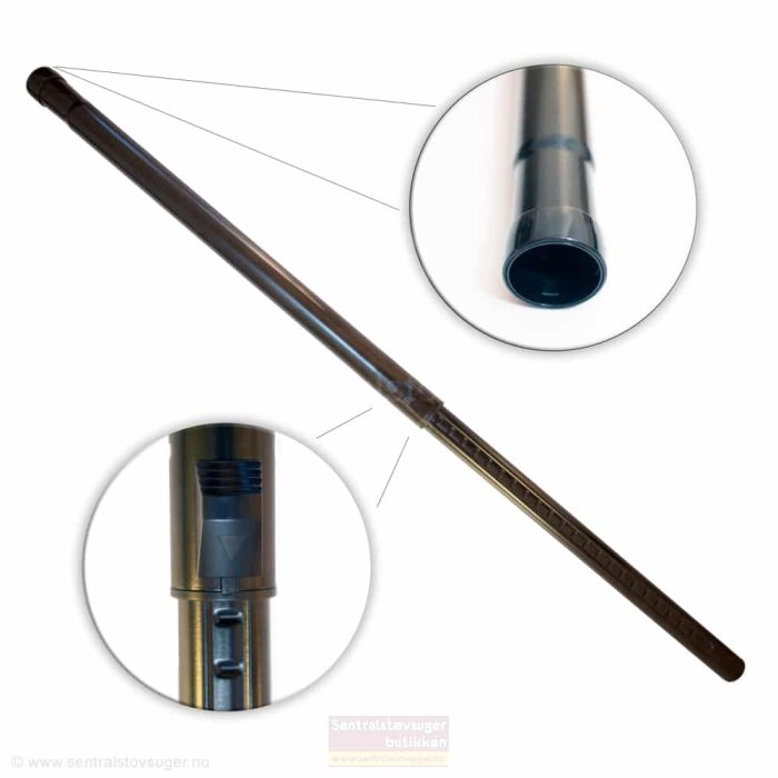 Teleskoprør med friksjonskobling