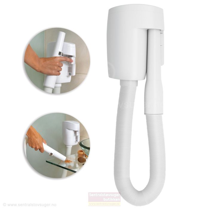 Wally Flex flexislange med holder for veggmontering