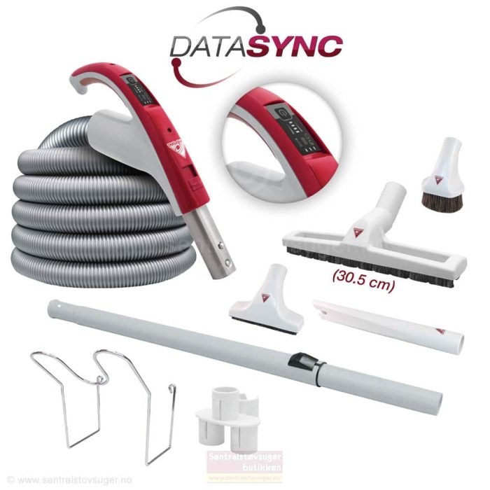Slange /børstesett med DataSync display på håndtaket