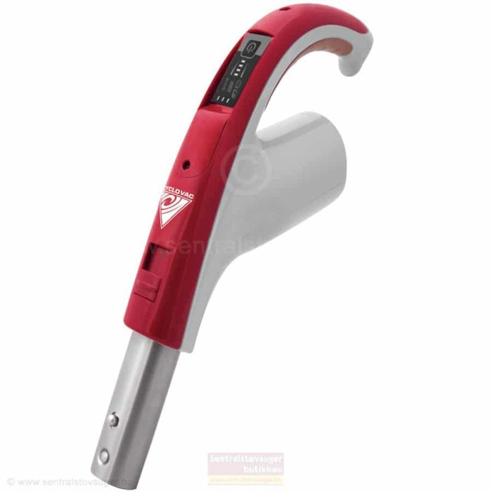 Håndtak DataSync Cyclo Vac - Rødt/grått håndtak med display - NB! Kun for Cyclo Vac DataSync modeller