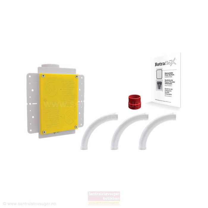 Basic Installasjonspakke 01 for Retraflex slangesystem - "Hide A Hose"