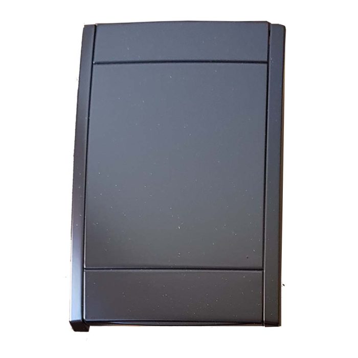 RETRAFLEX II - Front deksel lakkert i sort farge - GLANS 35 - RAL 9004